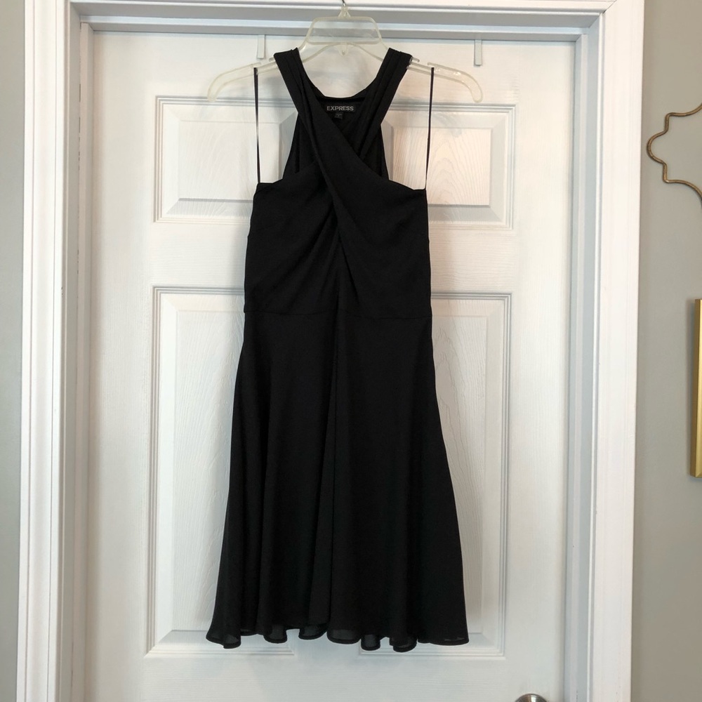 Express Size 6 Black Cocktail dress